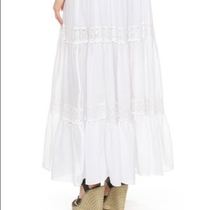 BCBG MaxAzria OffWhite Maxi Dress, Sleeveless